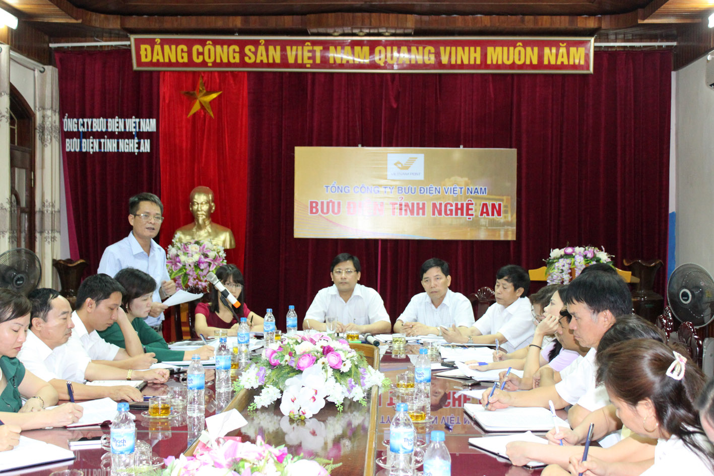 Bưu điện tỉnh Nghệ An triển khai quyết liệt các nhiệm vụ trọng tâm những tháng cuối năm 2014