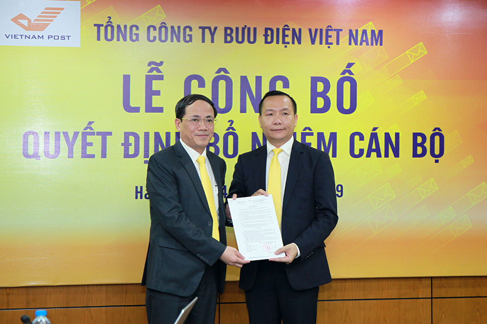 Bưu điện Việt Nam công bố Quyết định bổ nhiệm cán bộ