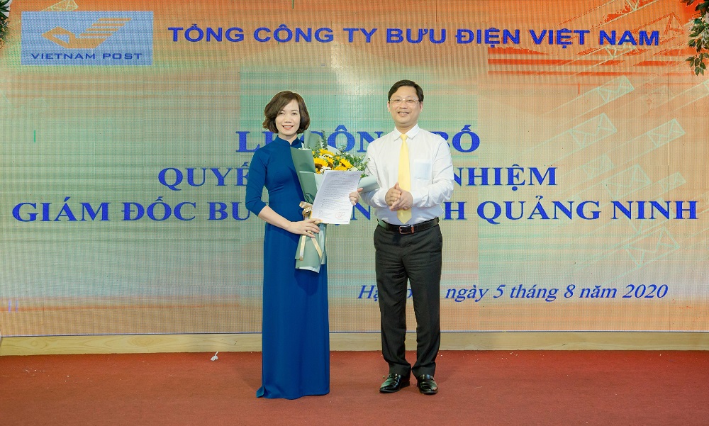 Bổ nhiệm bà Phạm Thị Hải Yến giữ chức vụ Giám đốc Bưu điện tỉnh Quảng Ninh