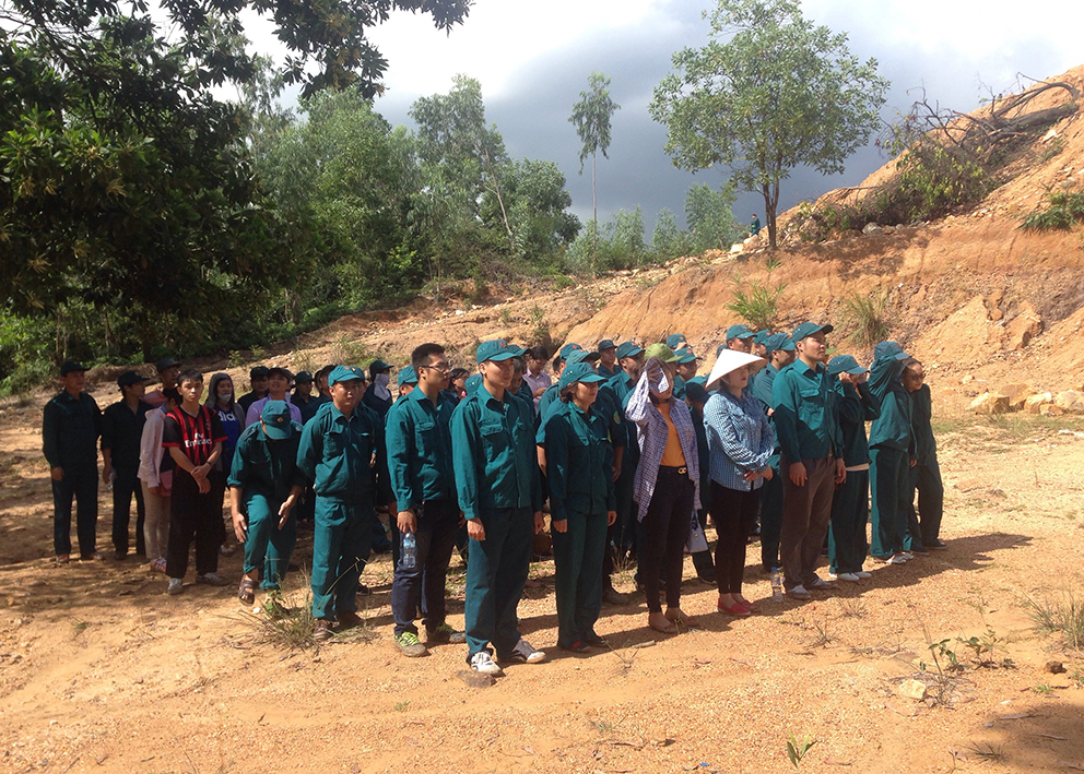 Bưu điện tỉnh Quảng Ninh tổ chức huấn luyện tự vệ năm 2017