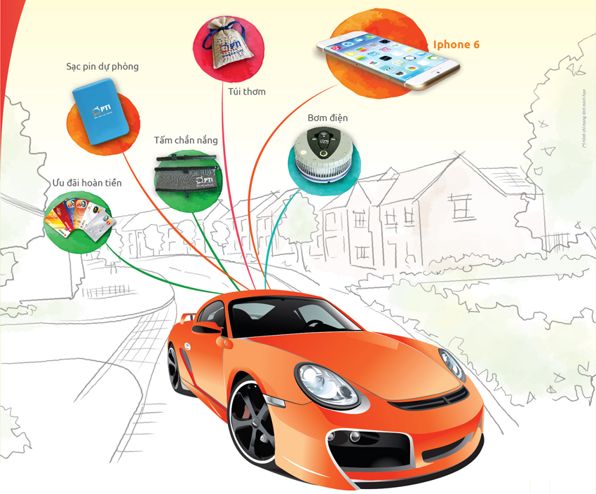 17.000 quà tặng trong chương trình “Hành trình bình an - Muôn vàn quà tặng” của PTI