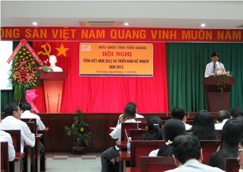 Bưu Điện tỉnh Tiền Giang triển khai kế hoạch hành động đẩy mạnh sản xuất kinh doanh