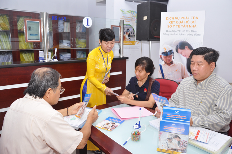 Bưu điện TP. Hồ Chí Minh mở dịch vụ phát trả kết quả hồ sơ y tế đến địa chỉ khách hàng
