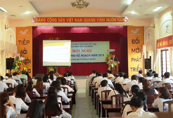 Bưu điện Kiên Giang tổ chức Hội nghị triển khai kế hoạch năm 2019
