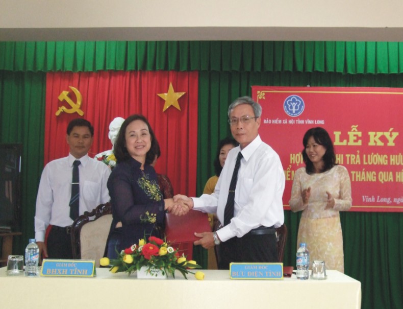 Vĩnh Long triển khai chi trả các chế độ BHXH qua hệ thống Bưu điện