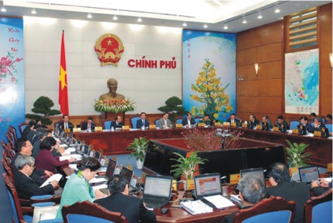 Thông cáo báo chí về phiên họp Chính phủ thường kỳ tháng 1/2014