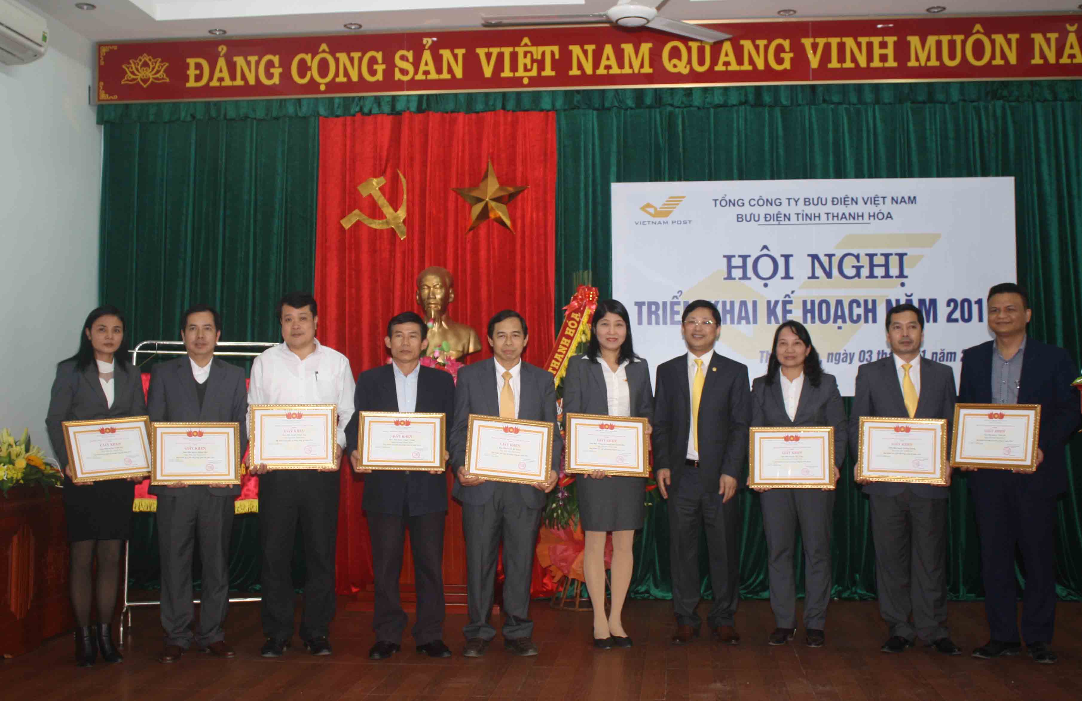 Bưu điện tỉnh Thanh Hóa triển khai kế hoạch năm 2017 
