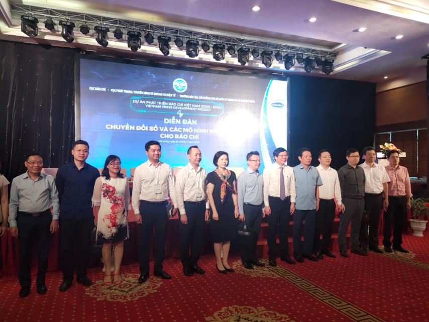 Bưu điện Việt Nam tham dự diễn đàn “Chuyển đổi số và các mô hình kinh tế mới cho báo chí”