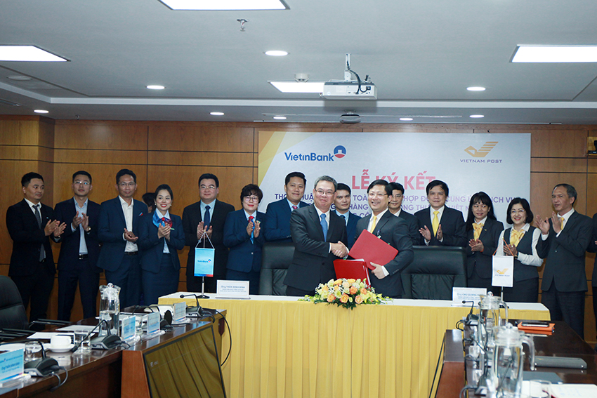 Vietnam Post và VietinBank ký thỏa thuận hợp tác toàn diện