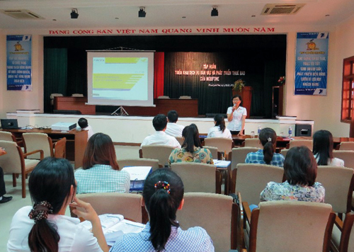 Bưu điện tỉnh Thừa Thiên Huế tập huấn dịch vụ bán VAS và phát triển thuê bao Mobifone
