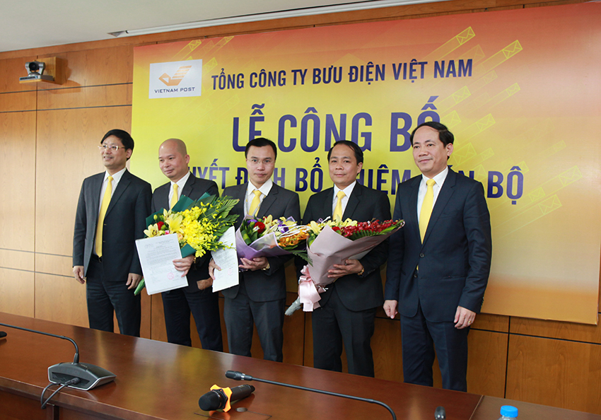 Bưu điện Việt Nam bổ nhiệm cán bộ