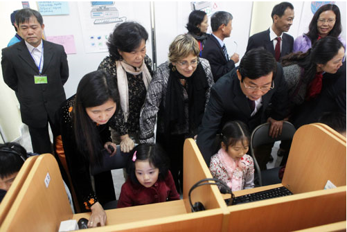 Dự án BMGF-VN giai đoạn II: Chính thức đưa các điểm truy nhập vào hoạt động 