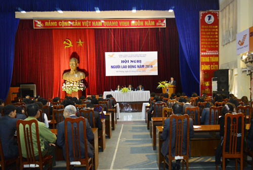 Bưu điện Hải Phòng tổ chức Hội nghị  người lao động năm 2016