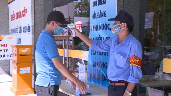 Bưu điện TP.Thanh Hóa nâng cấp mức độ phòng, chống dịch Covid-19  tại các điểm giao dịch