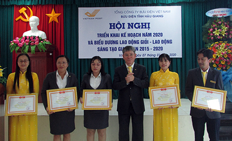 Bưu điện tỉnh Hậu Giang: Mở rộng triển khai các dịch vụ mới trong 3 lĩnh vực