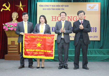 Bưu điện tỉnh Hưng Yên: Năm 2017, năng suất lao động bình quân tăng trên 22%