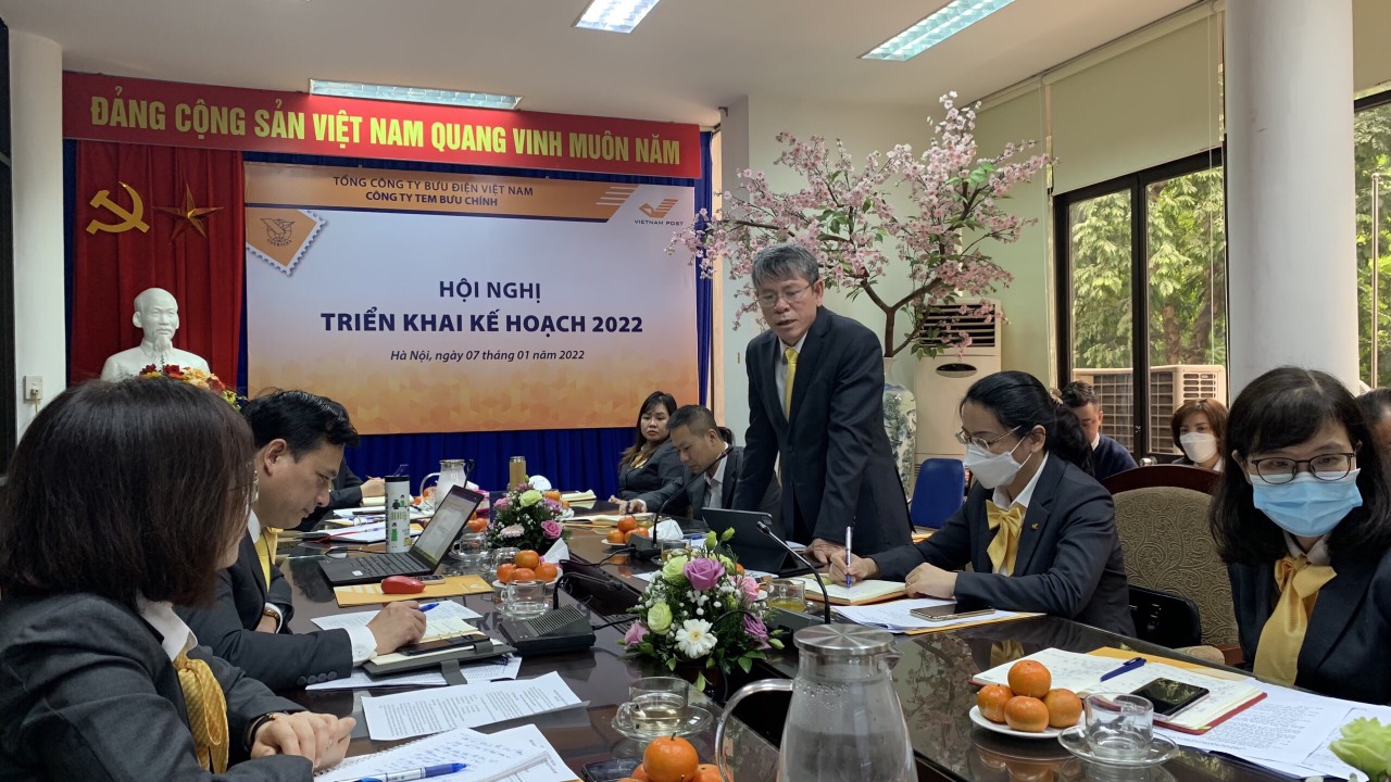 Công ty Tem bưu chính triển khai kế hoạch năm 2022
