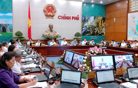 Thông cáo báo chí về phiên họp Chính phủ thường kỳ tháng 6/2014