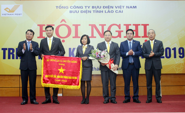 Bưu điện tỉnh Lào Cai nộp ngân sách đạt 241% kế hoạch giao