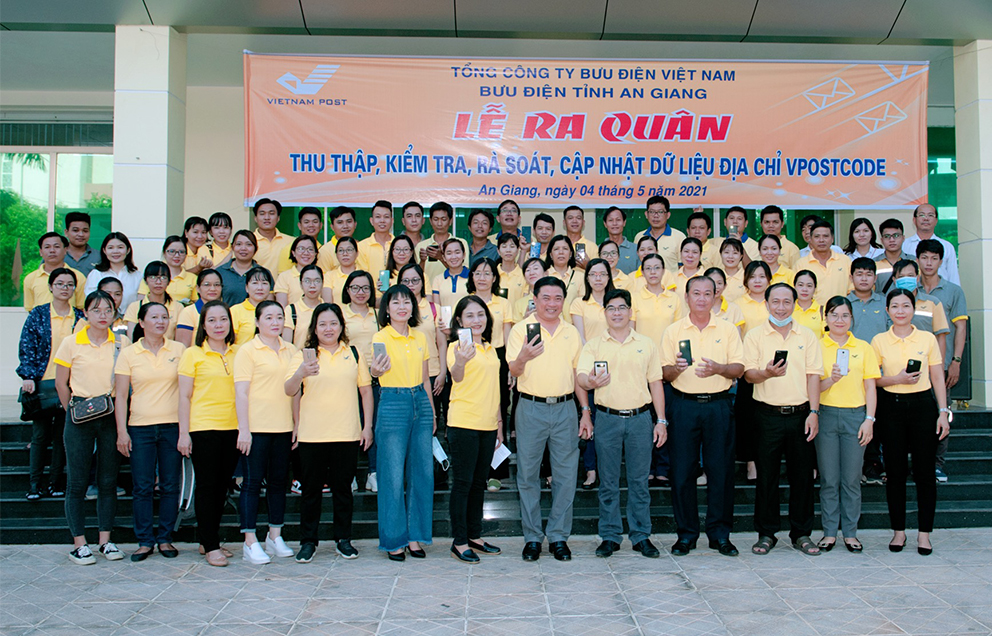 Bưu điện tỉnh An Giang ra quân kiểm tra, cập nhật dữ liệu địa chỉ