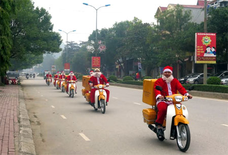 Bưu điện tỉnh Yên Bái đã sẵn sàng dịch vụ tặng quà “Ông già Noel”