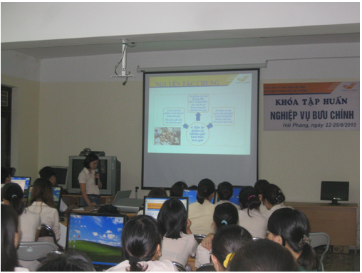 Bưu điện TP Hải Phòng tổ chức tập huấn nghiệp vụ bưu chính  