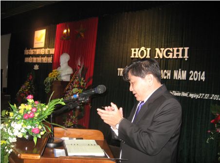 Năm 2013, dịch vụ bưu chính của Bưu điện tỉnh Thừa Thiên Huế tăng trưởng 12,9%   