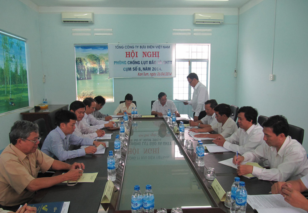 Hội nghị triển khai kế hoạch phòng chống lụt bão, giảm nhẹ thiên tai của Cụm số 8 năm 2014