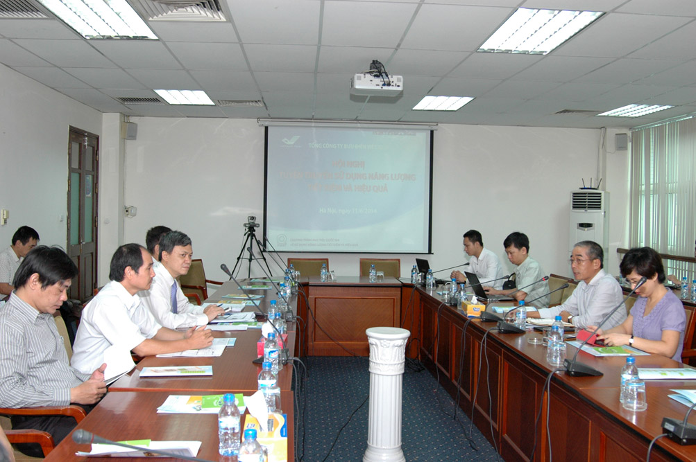 Sử dụng năng lượng tiết kiệm và hiệu quả tại các cơ sở Bưu điện