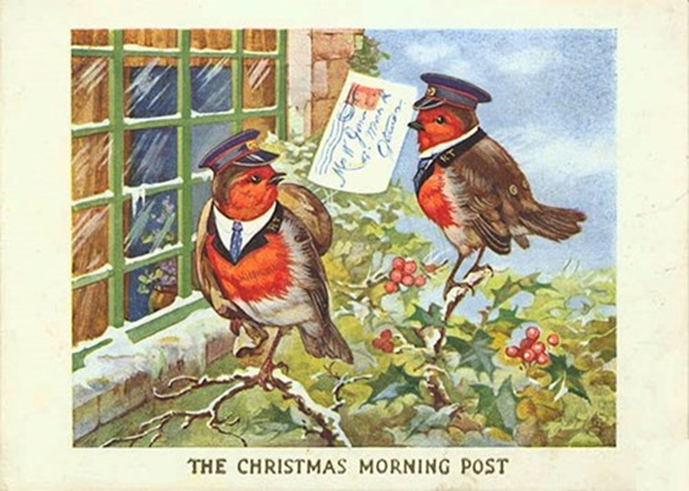 Giới thiệu về lịch sử tấm bưu thiếp Giáng sinh