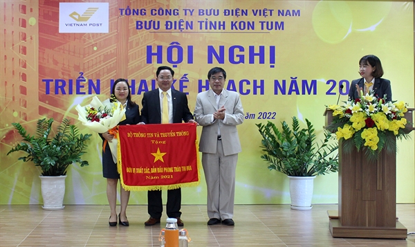 Bưu điện tỉnh Kon Tum tổ chức Hội nghị triển khai kế hoạch năm 2022