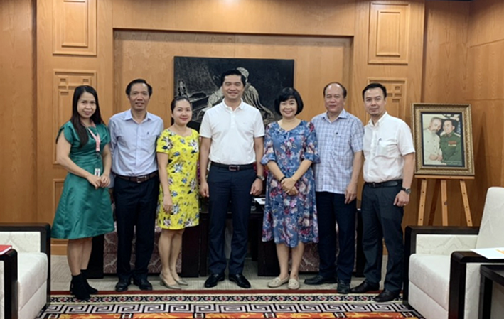 Công ty Phát hành báo chí Trung Ương làm việc Báo Sài Gòn Giải Phóng