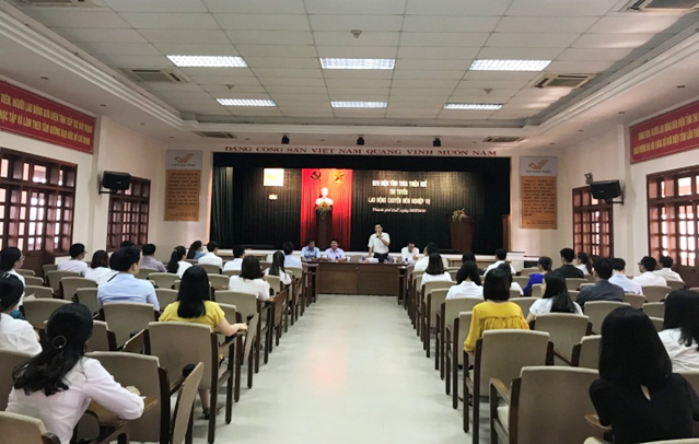 Bưu điện tỉnh Thừa Thiên Huế tổ chức thi tuyển lao động chuyên môn nghiệp vụ năm 2018