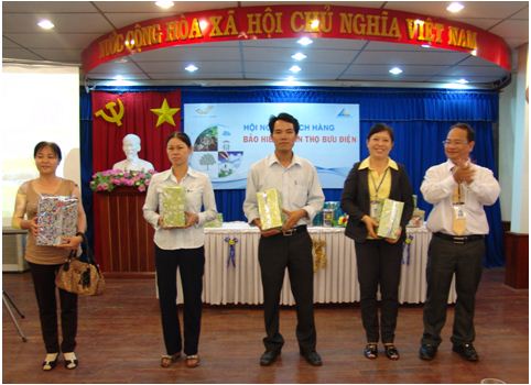 Bưu Điện tỉnh Ninh Thuận tổ chức Hội nghị khách hàng Bảo hiểm nhân thọ 