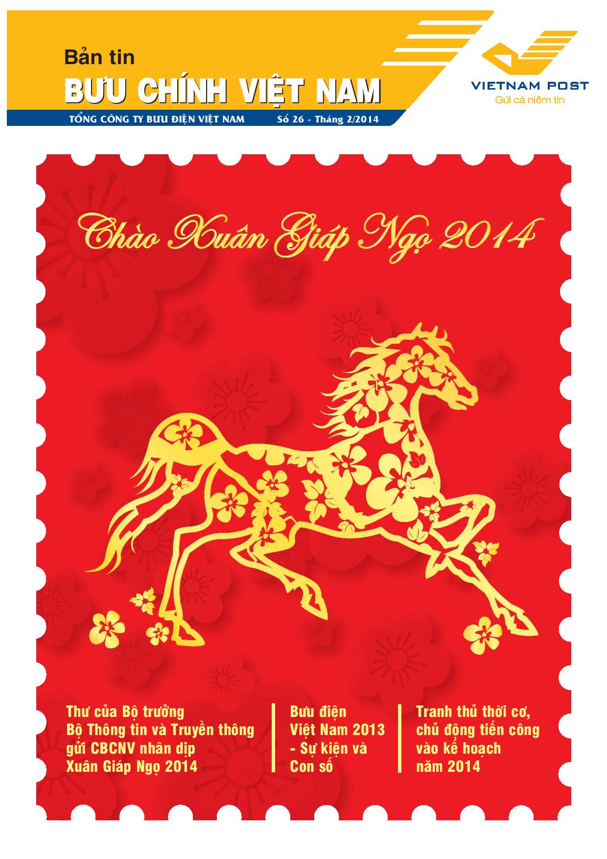 Bản tin bưu chính số 26