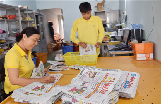 Bưu điện huyện Duyên Hải: Nâng cao chất lượng phát hành, phục vụ nhiệm vụ chính trị địa phương