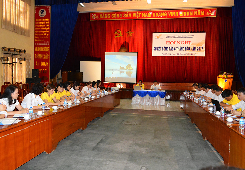 Bưu điện TP Hải Phòng triển khai công tác 6 tháng cuối năm 2017