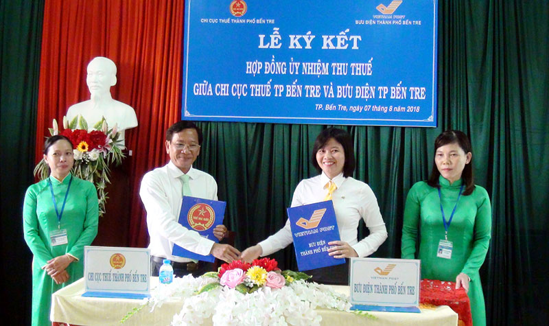 Bến Tre: Ủy nhiệm thu thuế qua bưu điện từ ngày 1/9/2018
