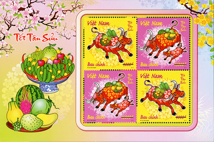 Stamp set “Year of the Buffalo” is launched
