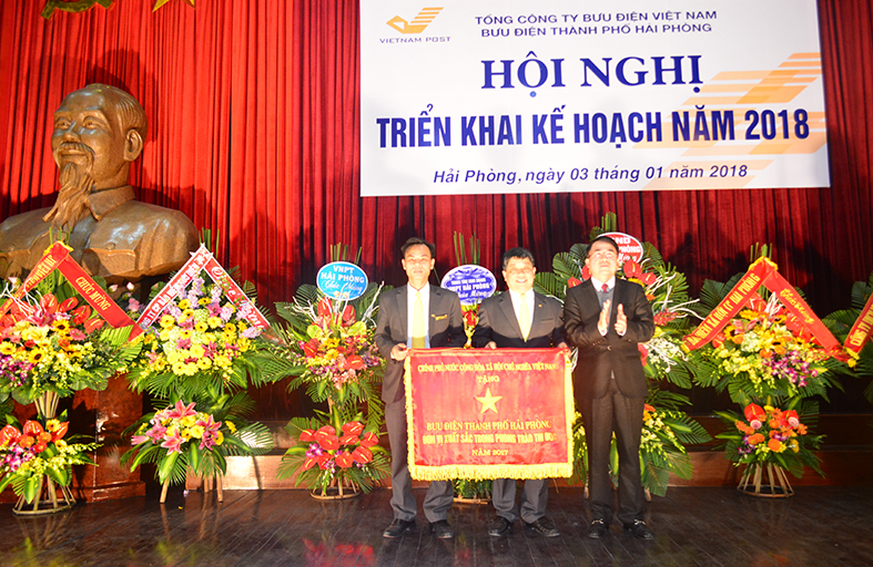 Bưu điện TP Hải Phòng phấn đấu doanh thu tăng 25% trong năm 2018