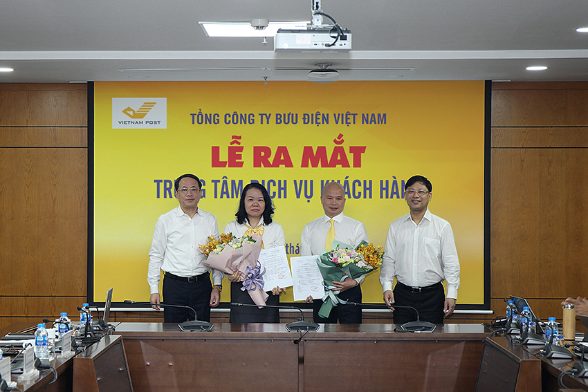 Bưu điện Việt Nam ra mắt Trung tâm Dịch vụ khách hàng