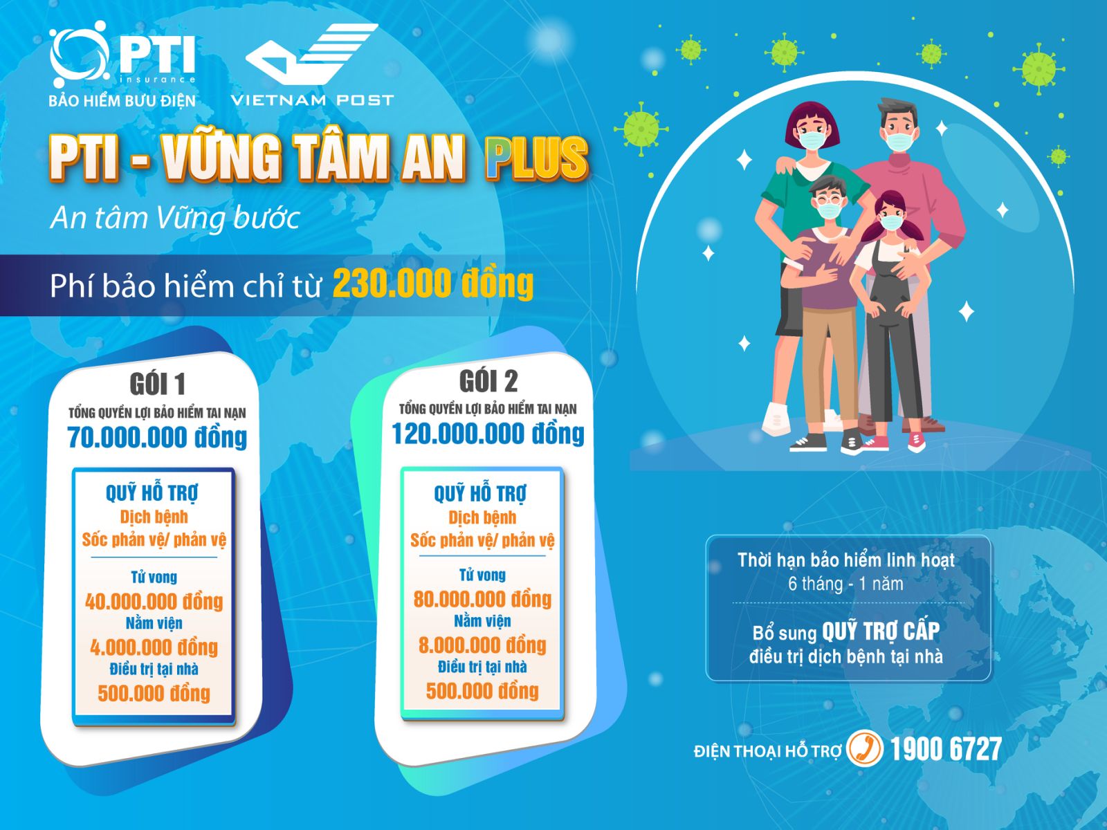Vietnam Post và PTI tiếp tục triển khai sản phẩm bảo hiểm mới