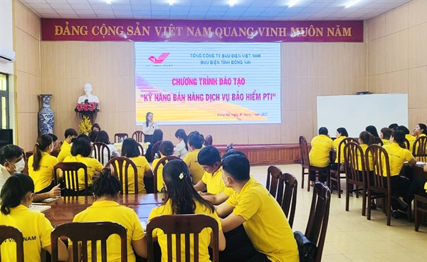 Bưu điện tỉnh Đồng Nai tổ chức đào tạo Kỹ năng bán hàng dịch vụ PTI 