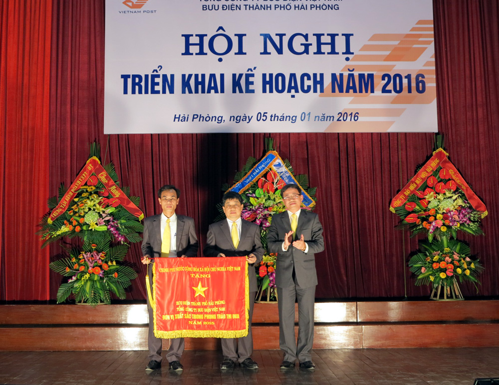 Bưu điện Hải Phòng đặt mục tiêu tăng trưởng 59% doanh thu trong năm 2016