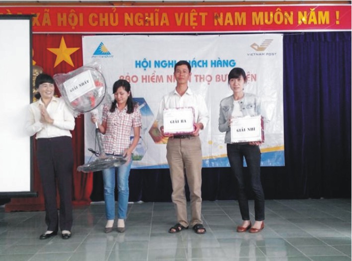 Bưu điện tỉnh Kon Tum tổ chức Hội nghị khách hàng Bảo hiểm nhân thọ Bưu điện