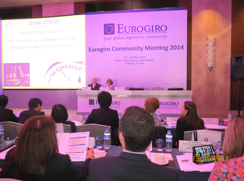 Bưu điện Việt Nam tham dự Hội nghị thường niên Eurogiro 2014