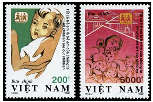 Ngày của Mẹ và hình ảnh của Mẹ trên Tem Bưu chính