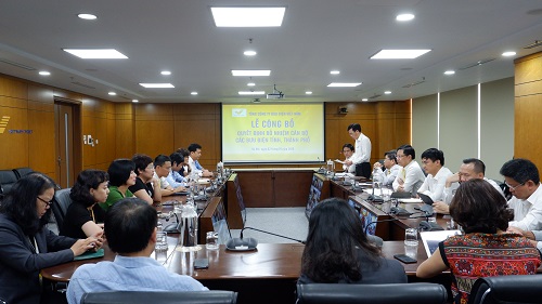 Bưu điện Việt Nam công bố quyết định bổ nhiệm cán bộ cho 12 Bưu điện tỉnh