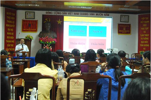 Bưu điện thành phố Cần Thơ tổ chức tập huấn công tác chất lượng