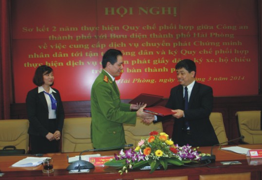 Bưu điện TP Hải Phòng triển khai dịch vụ chuyển phát Giấy đăng ký xe và Hộ chiếu